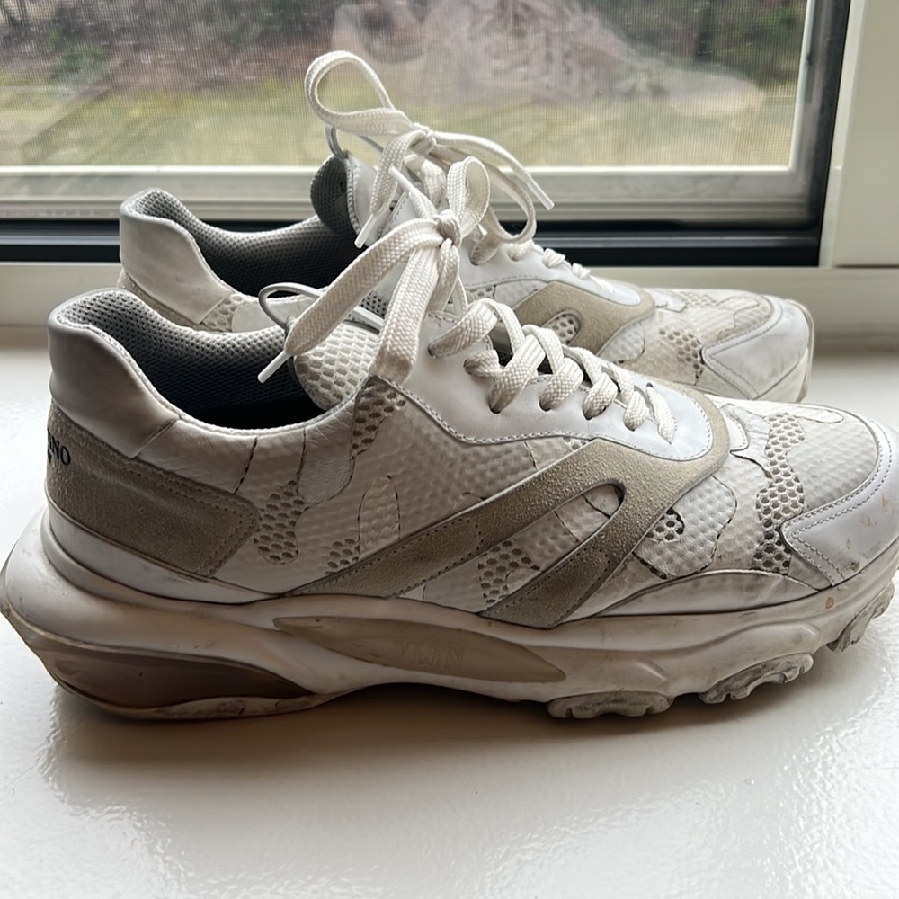 Valentino men camo sneakrs